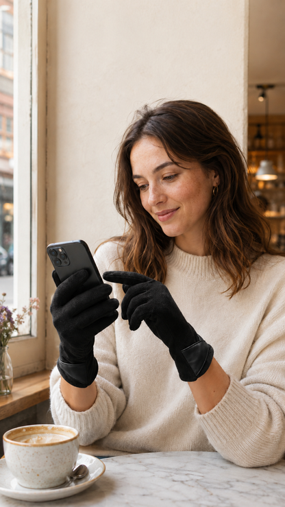 Veloura Touch™ – Elegante Winterhandschuhe