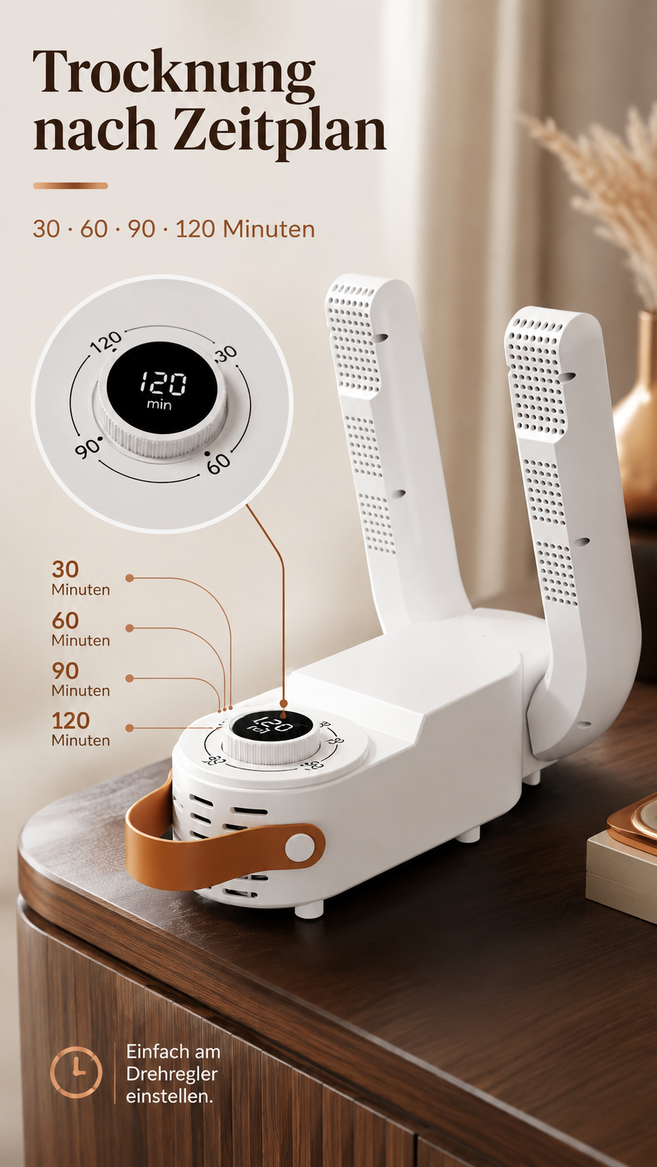 DryStep Pro™ – Elektrischer Schuhtrockner