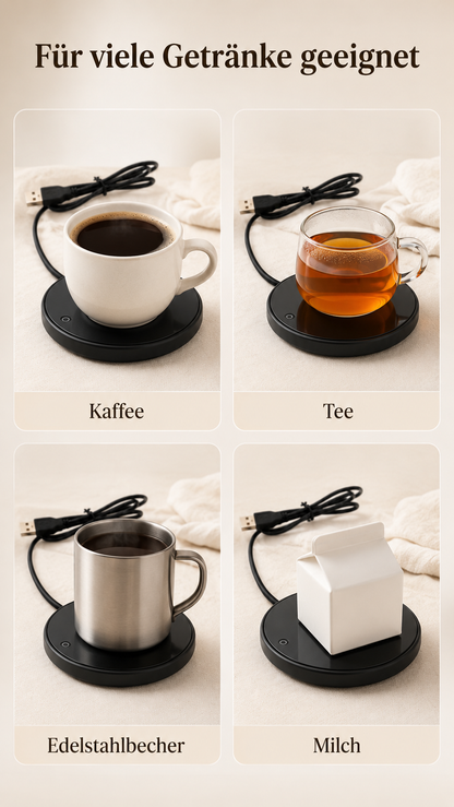 WarmCup Pro™ – USB-Tassenwärmer