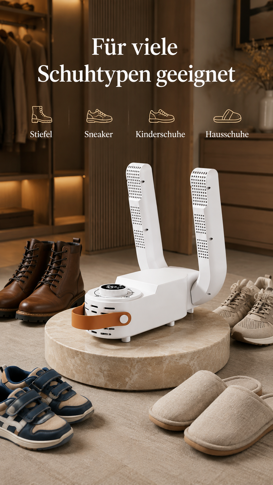DryStep Pro™ – Elektrischer Schuhtrockner