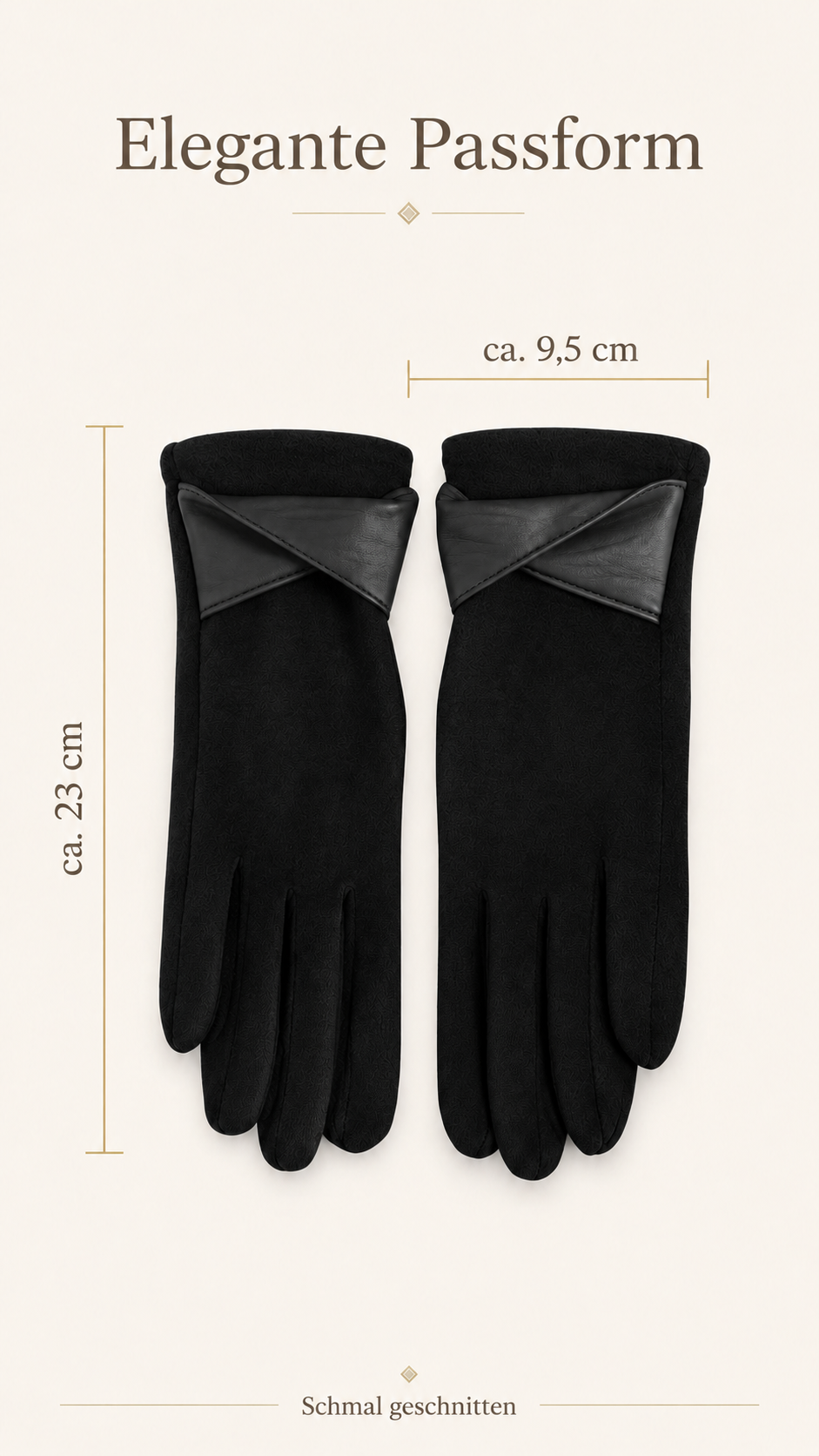 Veloura Touch™ – Elegante Winterhandschuhe