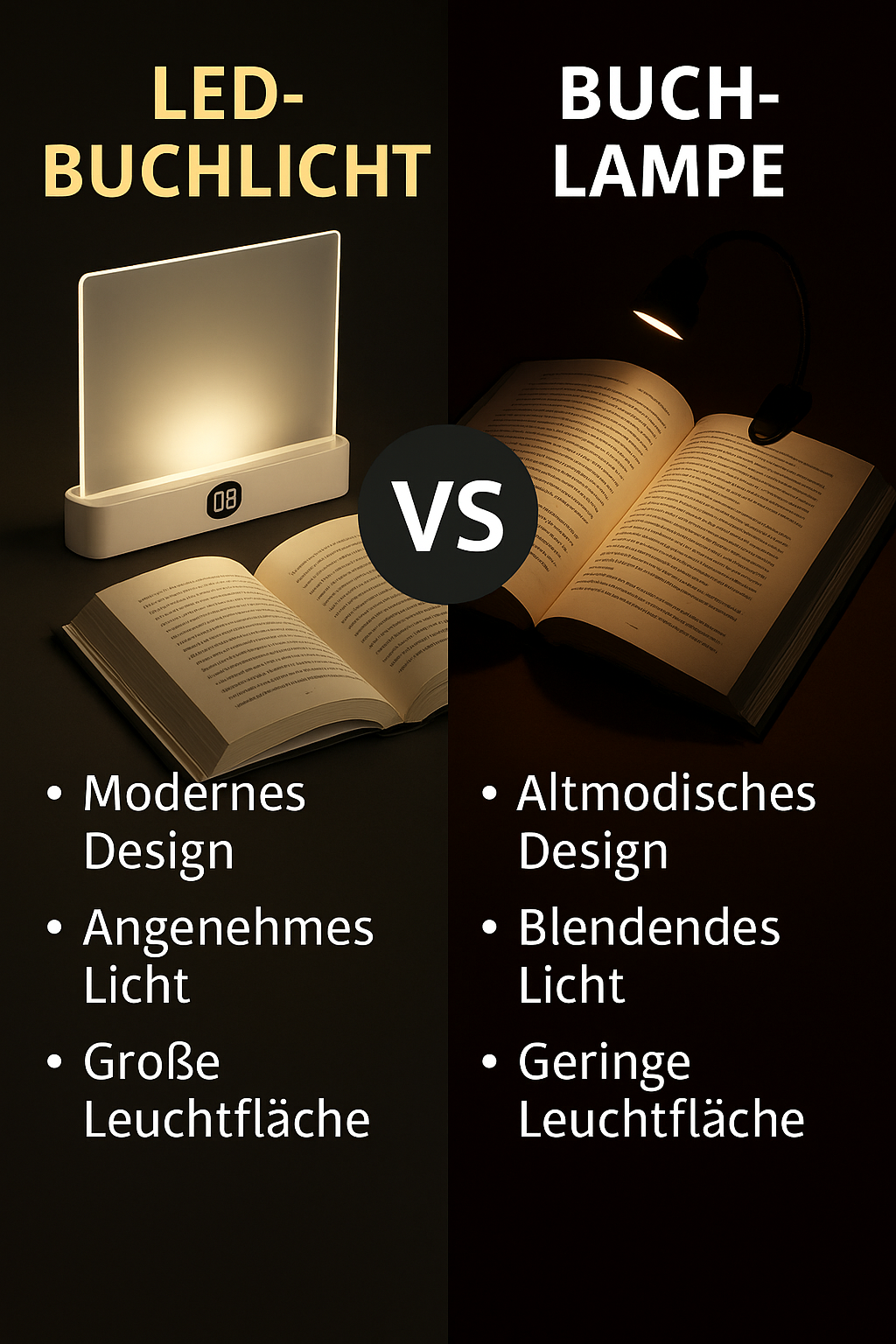 Leuchtpanel Pro- LED Leselampe