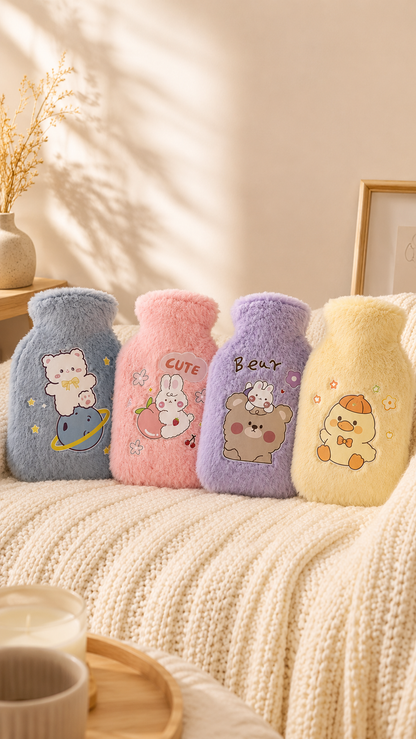 CozyHeat Bear™ – Flauschige Wärmflasche