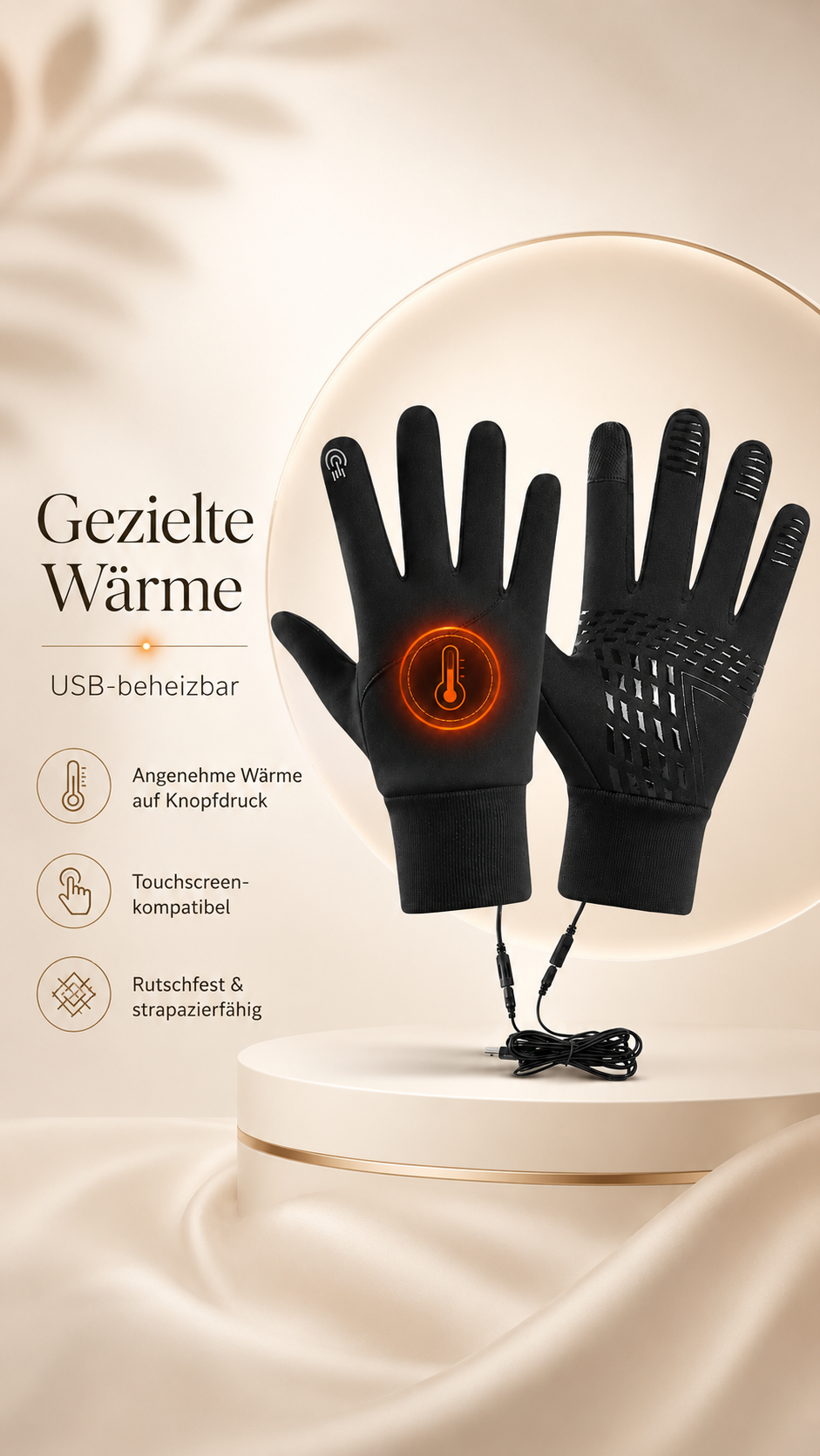 ThermoGrip Pro™ – Beheizbare Grip-Handschuhe