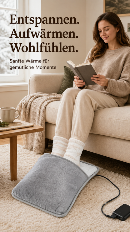 CozyHeat Pad™ – Elektrischer Fußwärmer