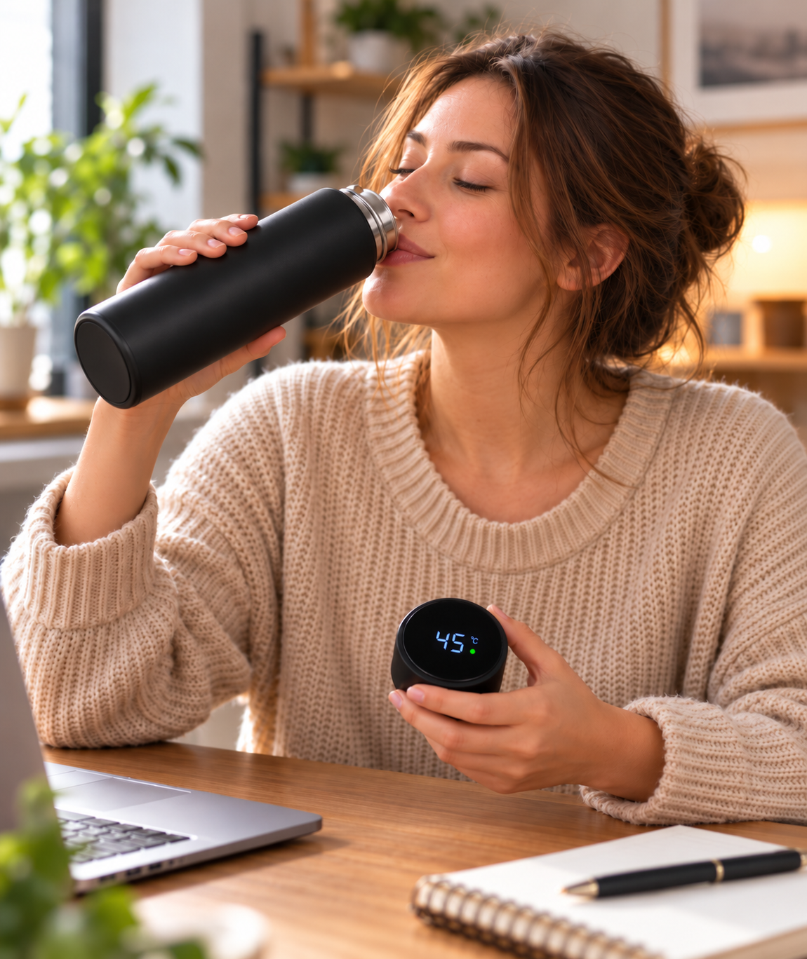 ThermoSense Pro™ – Intelligente Thermoflasche