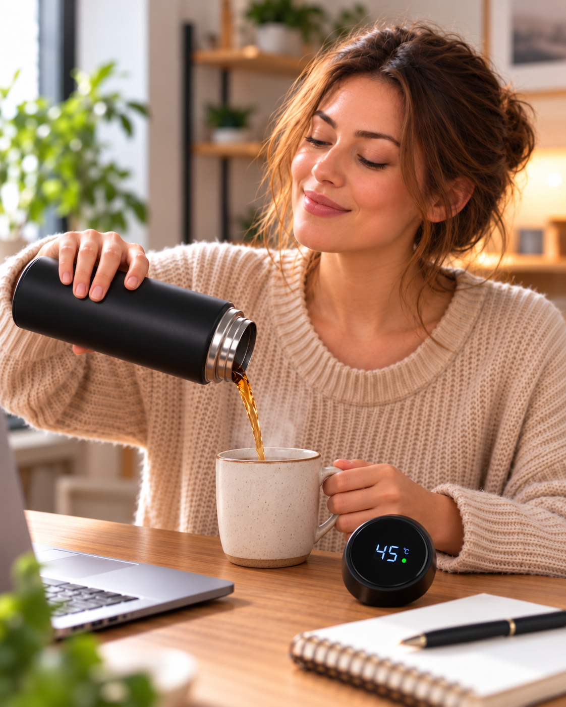 ThermoSense Pro™ – Intelligente Thermoflasche