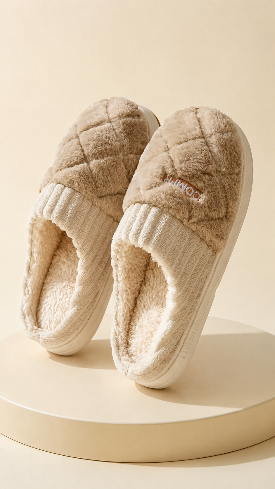 CozyStep Deluxe™ – Warme Hausschuhe