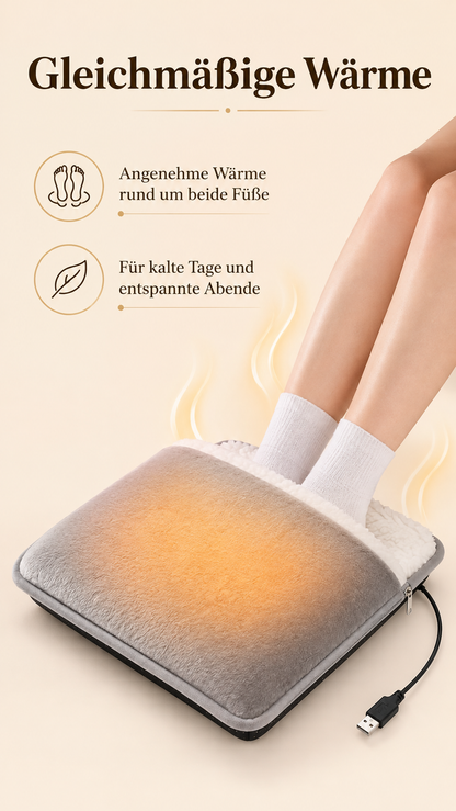 CozyHeat Pad™ – Elektrischer Fußwärmer