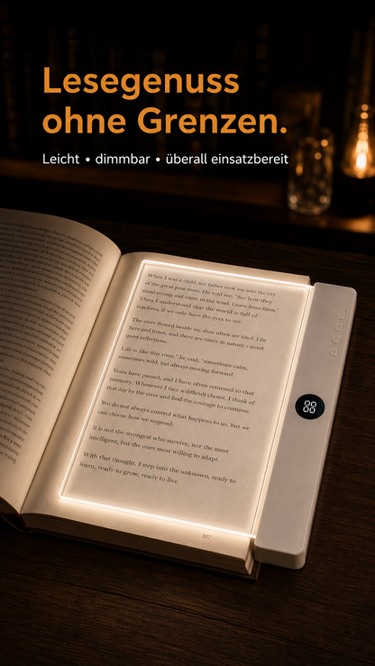 LumiRead Pro™ – Premium LED-Leselampe