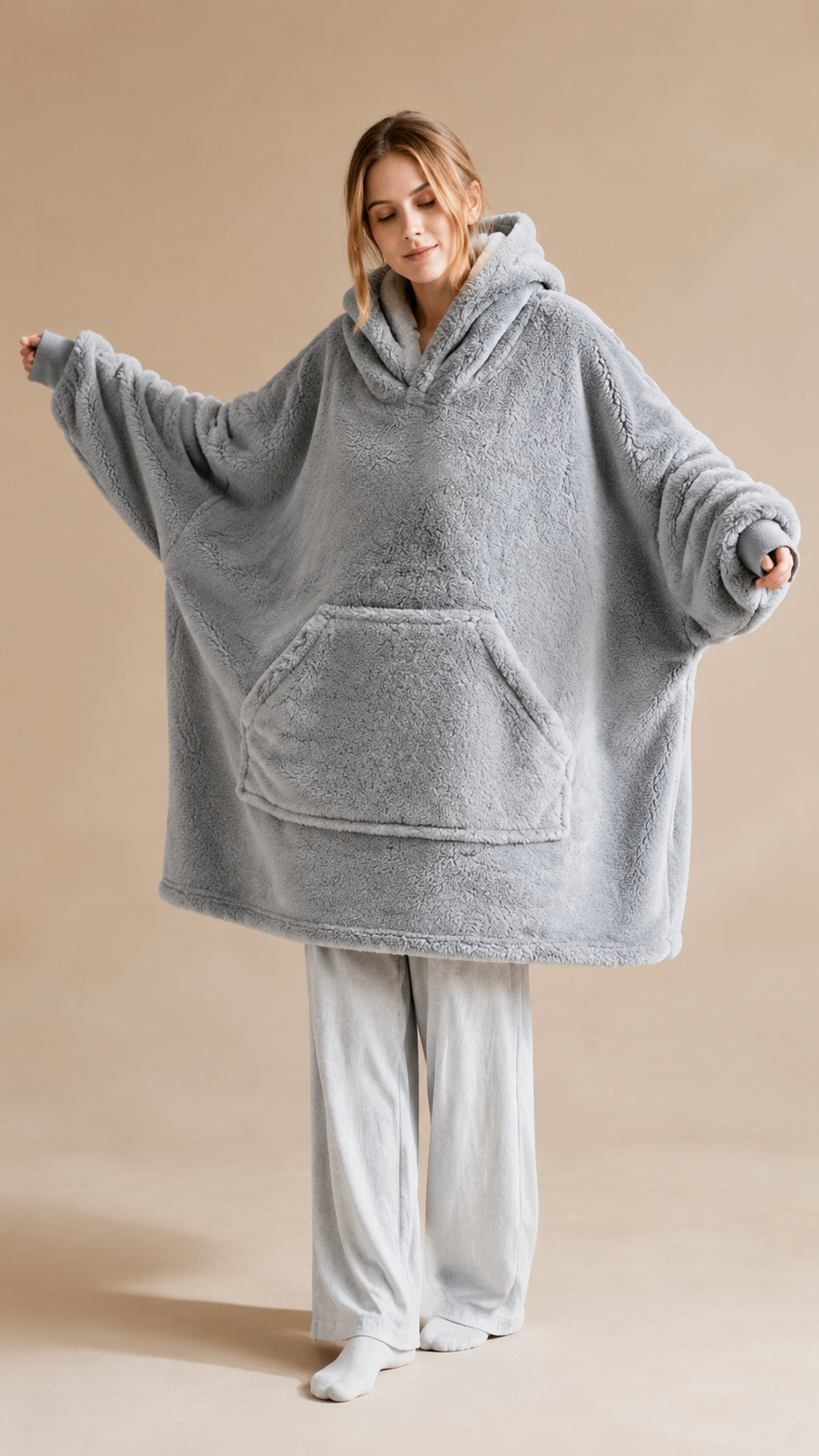 CozyHood™ – Flauschiger Deckenhoodie