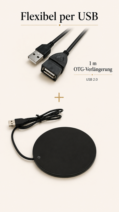 WarmCup Pro™ – USB-Tassenwärmer