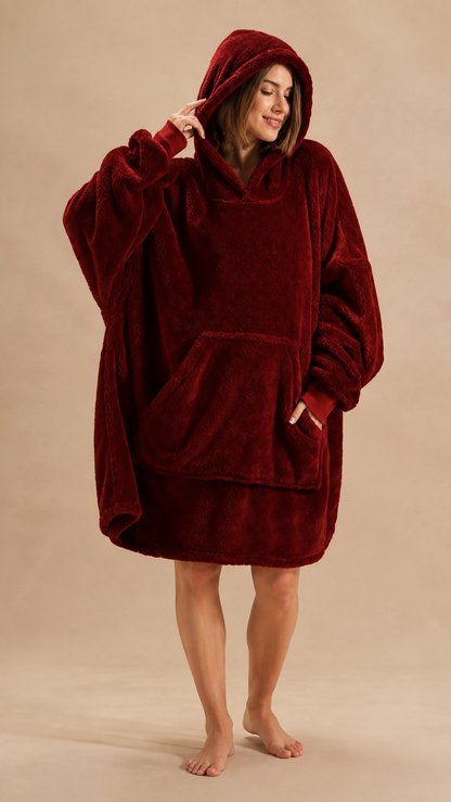CozyHood™ – Flauschiger Deckenhoodie